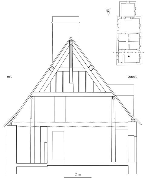 Ancienne maison et grange seigneuriale de la Guilbardière, actuellement maison