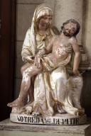 Groupe sculpté : Vierge de Pitié
