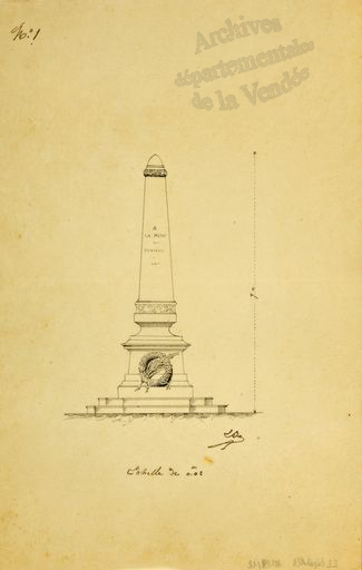 Monument aux morts de la guerre de 1870, place Leclerc