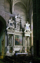 Ensemble des autels latéraux et retables de la Vierge et de saint Joseph