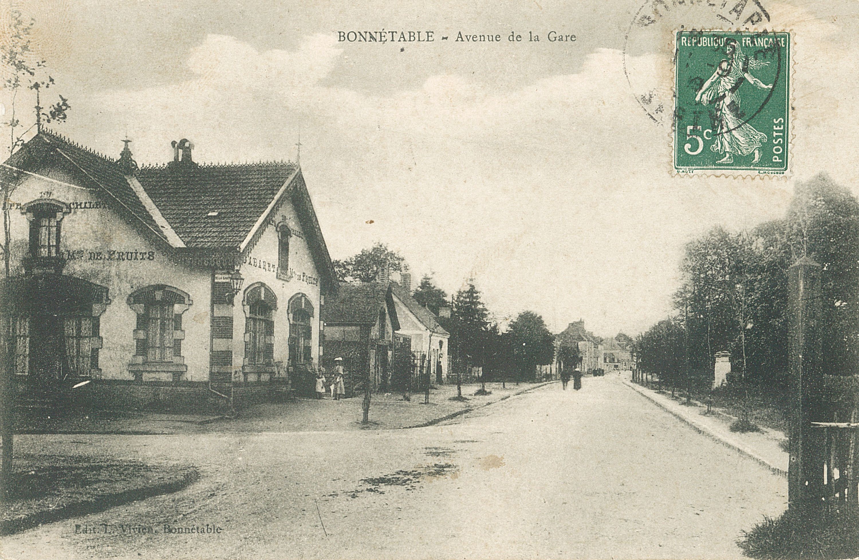 Hôtel du Chalet à Bonnétable, actuellement restaurant.