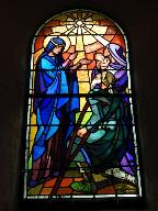 Verrières (7) : vie de sainte Radegonde, saint Fortunat et baptême de Clovis