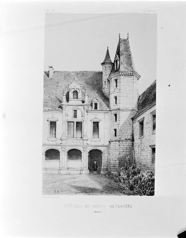 Château, le Rocher, Mézangers