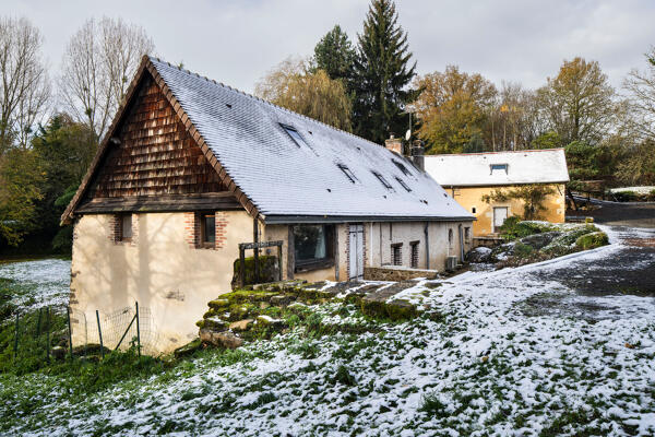Moulin de Monternault, actuellement maison
