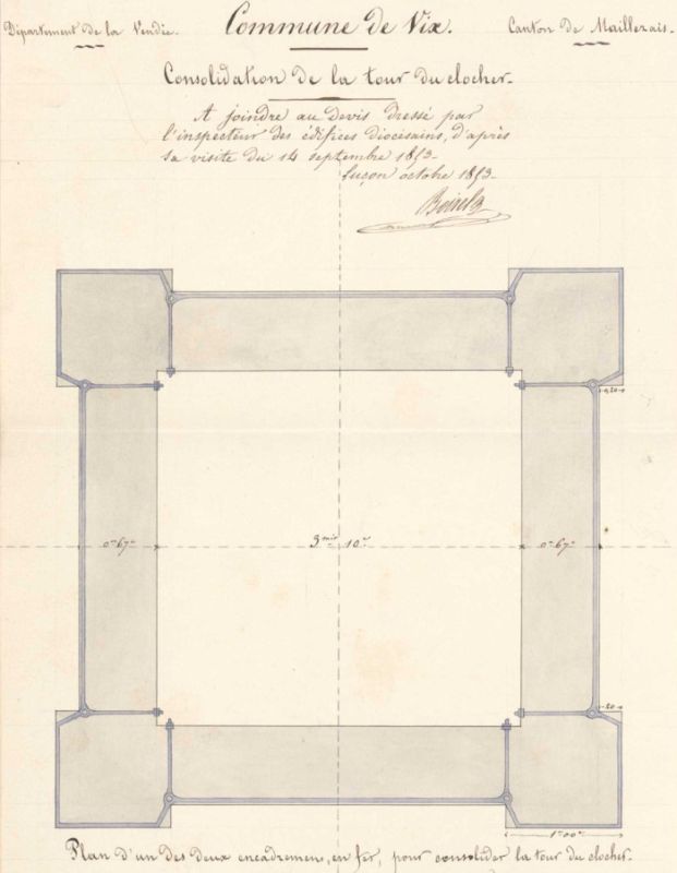 Eglise Notre-Dame de Vix (ancienne) (vestiges), abside