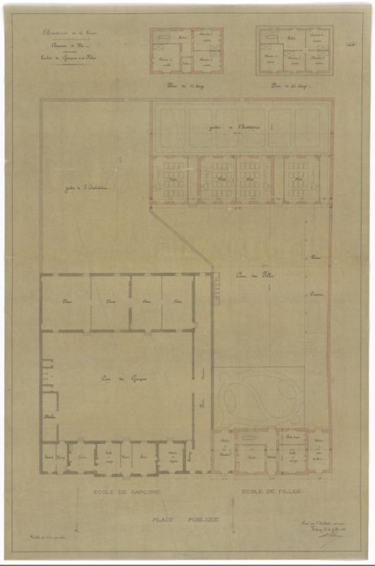 Ecole primaire publique Gaston-Chaissac, place du 8-Mai-1945