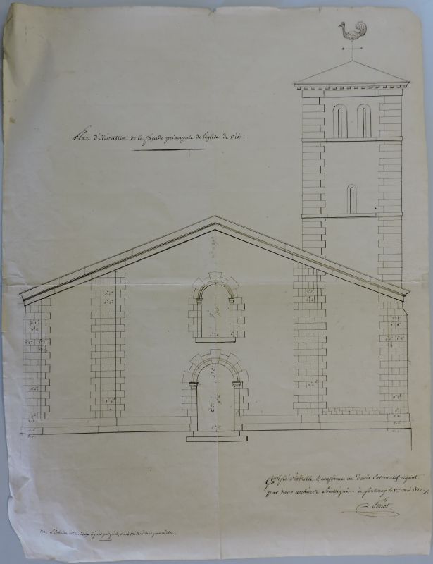 Eglise Notre-Dame de Vix (ancienne) (vestiges), abside