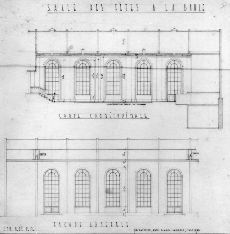 Cinéma, théâtre dit Salle des Fêtes, 235 avenue du Maréchal-de-Lattre-de-Tassigny