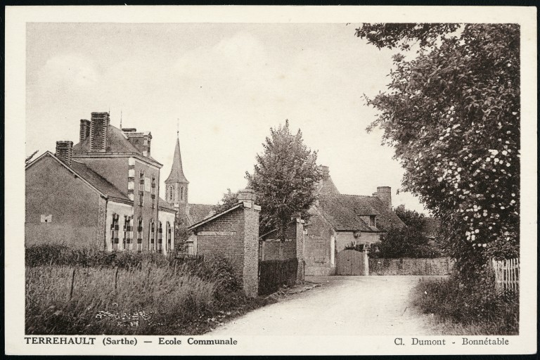 Mairie-école, actuellement mairie