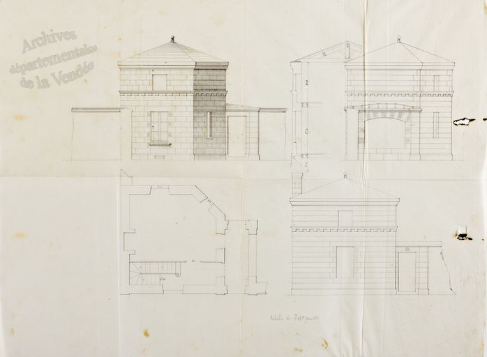 Ensemble funéraire Dumaine, 14 rue du Moulin-Garnier