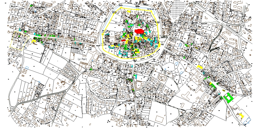 Évolution urbaine et historique de Guérande