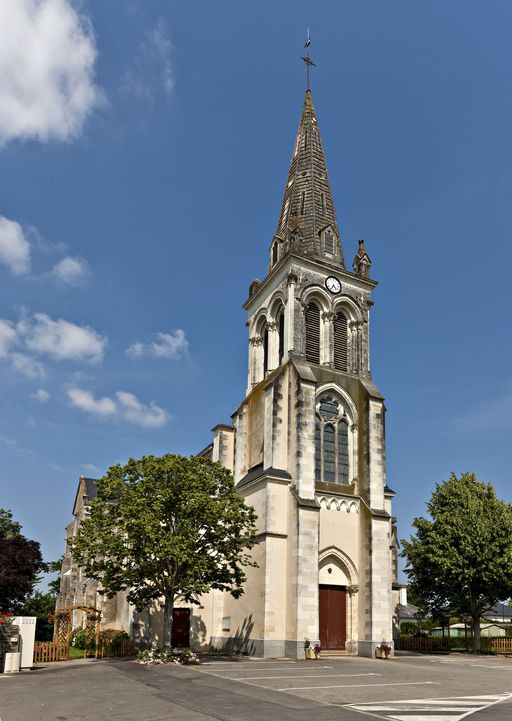 Église paroissiale Saint-Martin - route de Livré, Athée