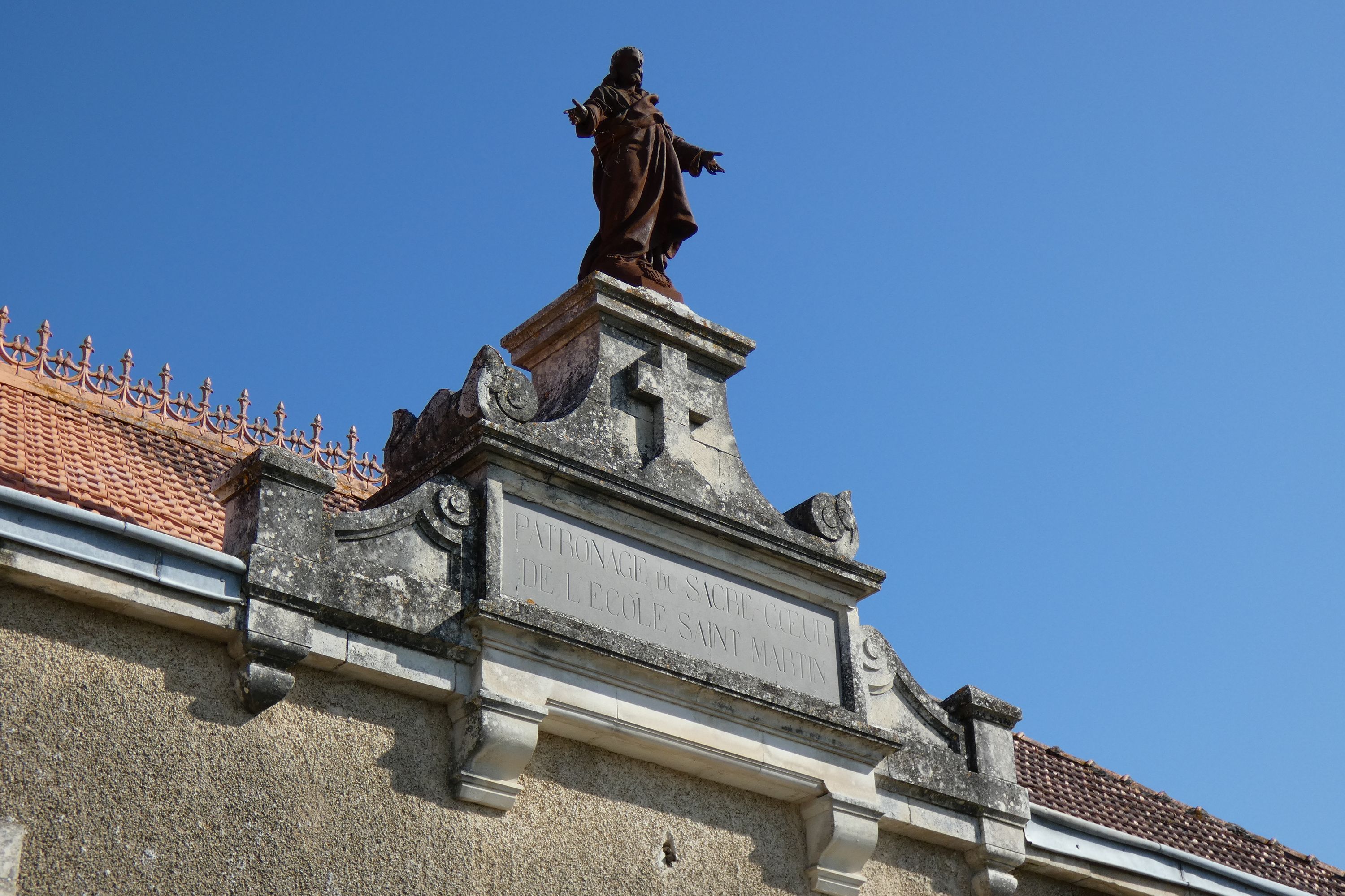 Salle des fêtes et de sports dite Patronage du Sacré-Coeur de l'école Saint-Martin, 7 et 9 rue de Béthanie