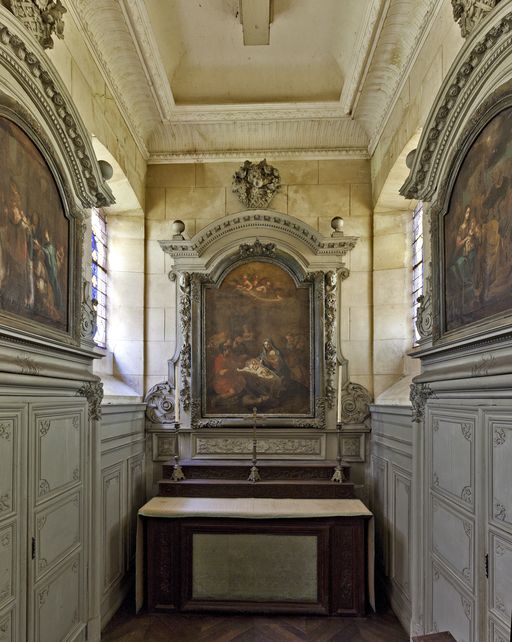 Chapelle funéraire de la famille de Waresquiel - route de Bazougers, Forcé