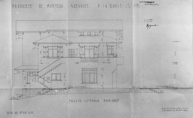 Maison dite villa balnéaire Aktina, 21 avenue du Maine