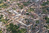 Le quartier de la place d'Armes et de la rue Saint-Nicolas, site de l'ancien château-fort de Bonnétable.