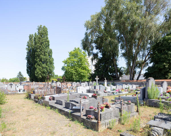 Cimetière de Pontlieue, rue des Sablons