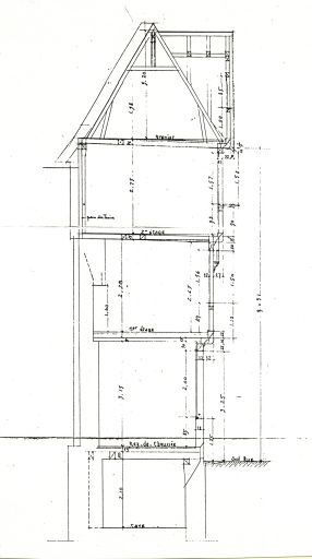 Maison dite du Croissant ou de la Tour, 7 rue des Filles-Dieu