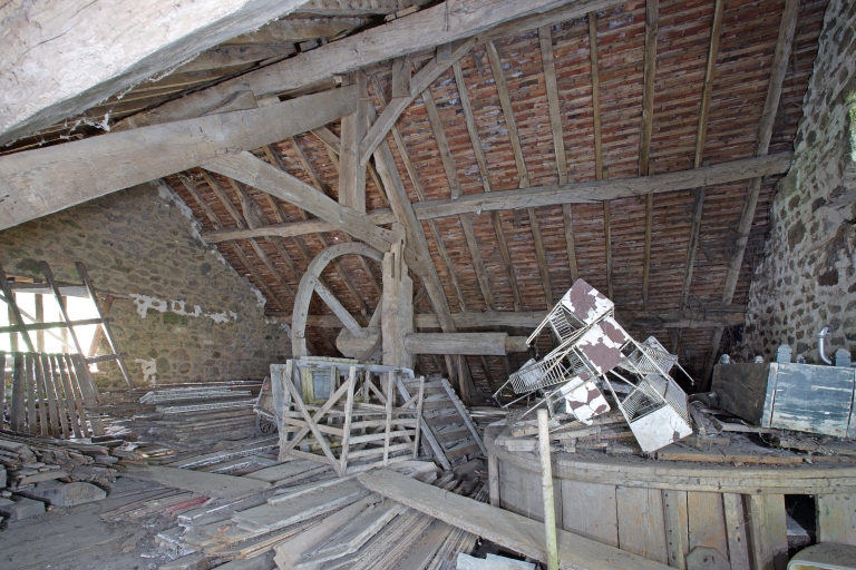Moulin à farine et moulin à foulon, actuellement maison - le Moulin-de-Boulay, Le Housseau-Brétignolles