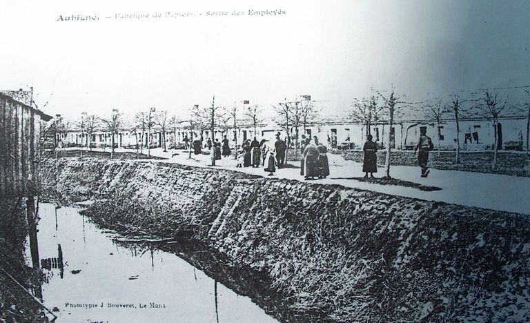 Moulin à blé, puis usine de papeterie - Varennes, Aubigné-Racan