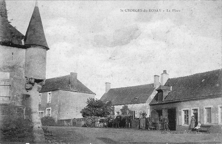 Le village de Saint-Georges-du-Rosay.