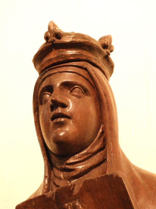 Statue : sainte Radegonde