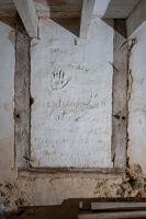 Inscription : la famille Edeligne, agriculteurs au Petit Vauchenau, 1925