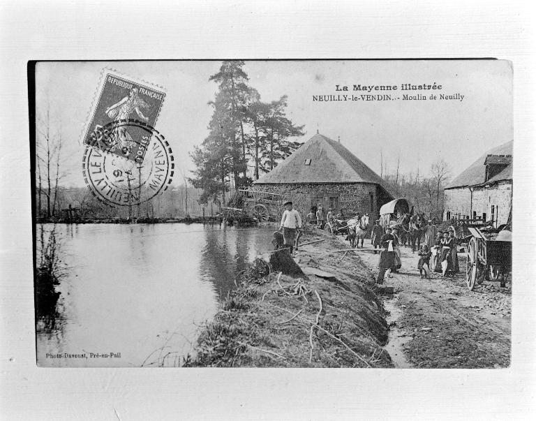 Moulin à farine, puis minoterie dite minoterie Rioux