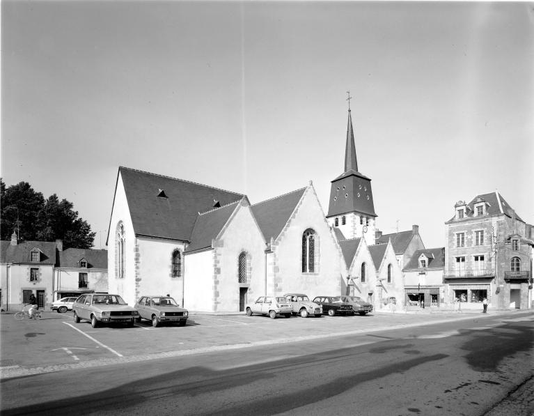 Église paroissiale Notre-Dame-de-l'Assomption - place de l'Ancien-Marché, Bais