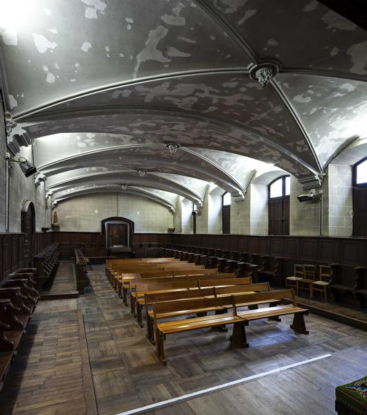 Chapelle de la Trinité, Couvent d'ursulines, actuellement Centre Culturel de la communauté de communes du pays de Château-Gontier, rue Horeau
