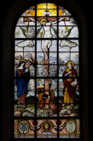 Verrière : la Crucifixion