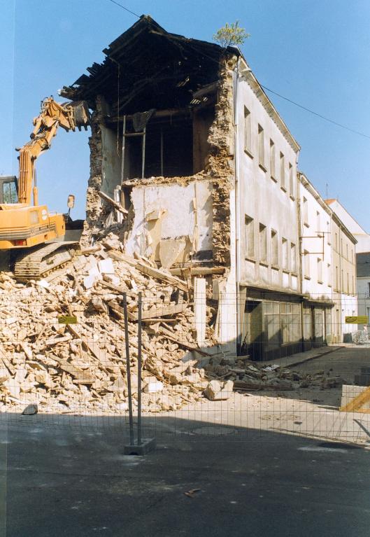 Immeubles à logements, hôtel de voyageurs, maisons (détruits), 4 à 10 rue Pasteur, Paimbœuf