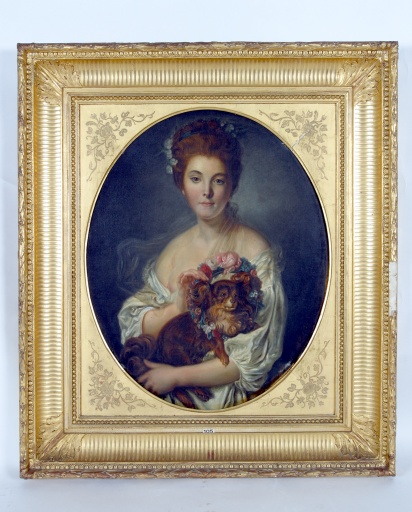 Tableau : portrait de madame de Porcin - Collection Robert-Glétron