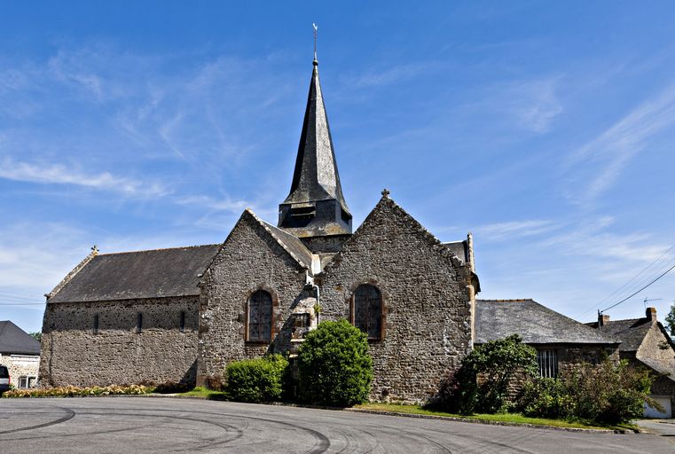 Église paroissiale Saint-Martin - Place de l'Eglise, Ambrières-les-Vallées (Cigné)