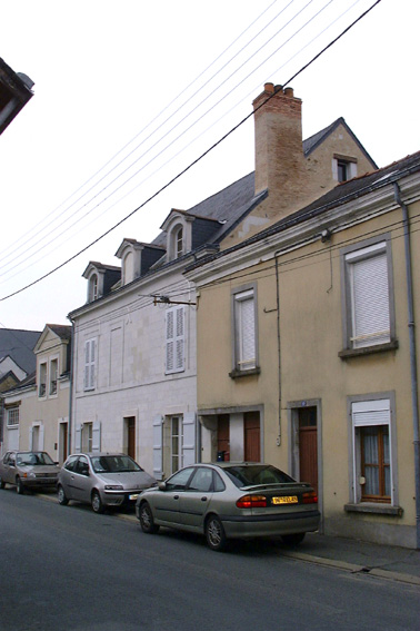 Les maisons et fermes de la commune de Châteauneuf-sur-Sarthe
