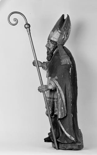 Statue : Saint Aubin (?) n° 1