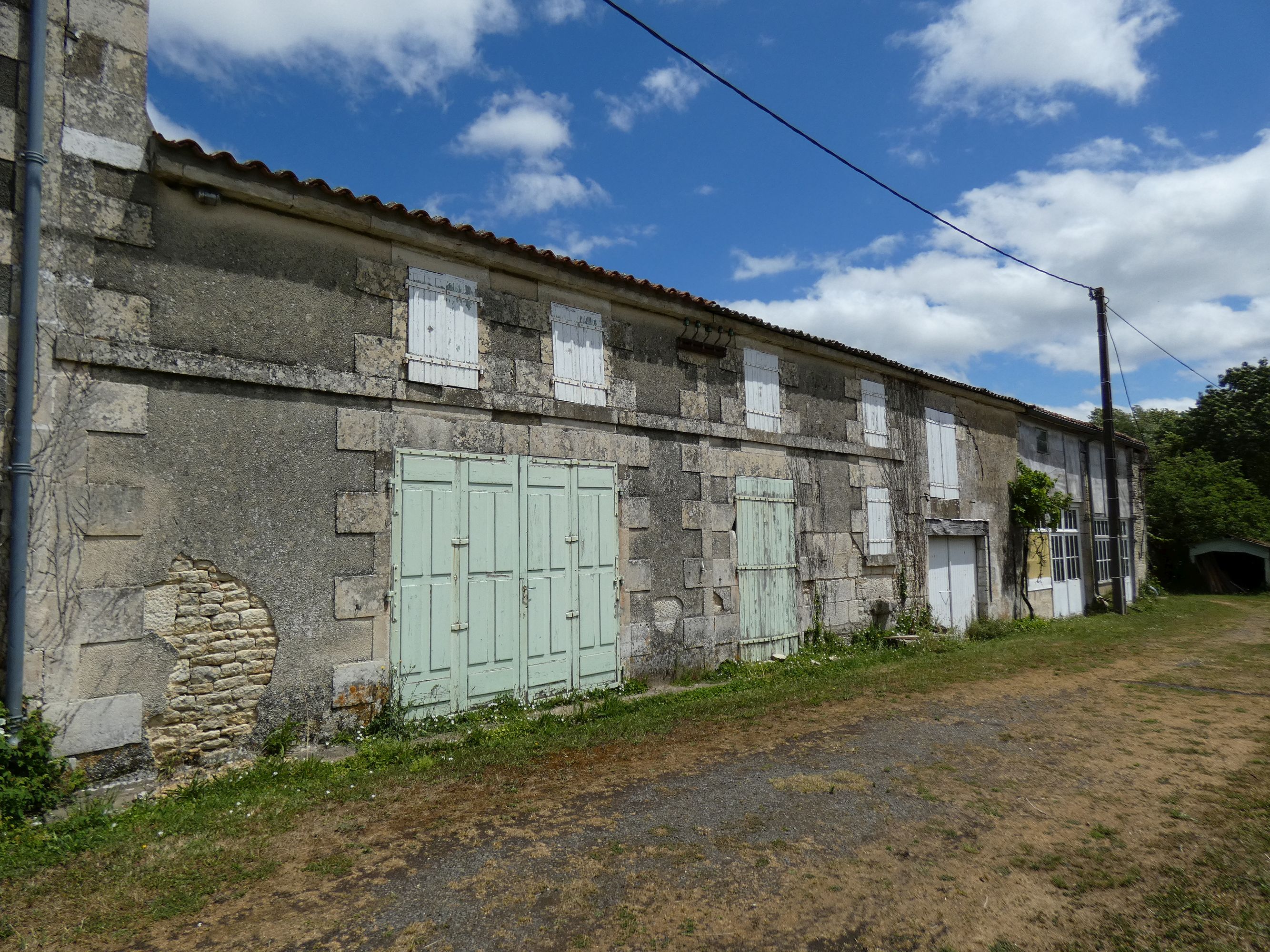 Maisons, atelier de charpentier et de menuisier, 15 rue Basse