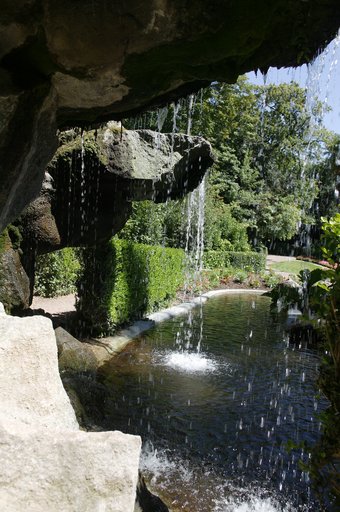Jardin public, dit jardin Dumaine, rue de l'Hôtel-de-Ville