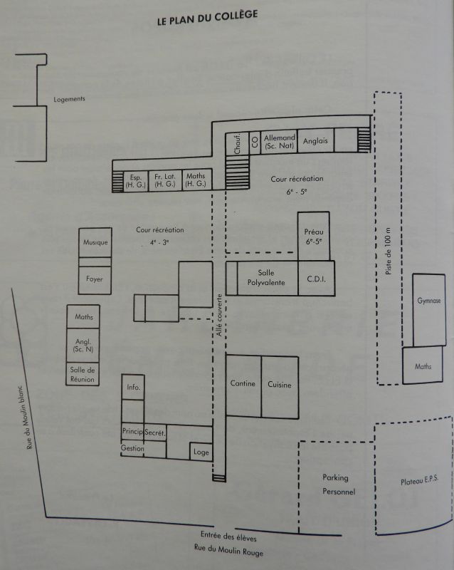 Collège Golfe des Pictons, 2, 4 et 21 rue du Moulin Rouge