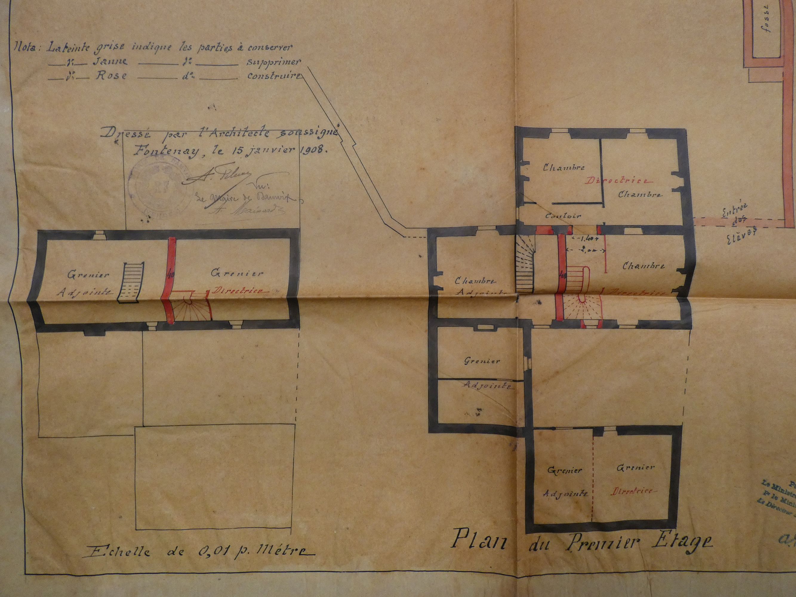 Presbytère, actuellement maison, 5 et 7 rue de l'Ecole des filles