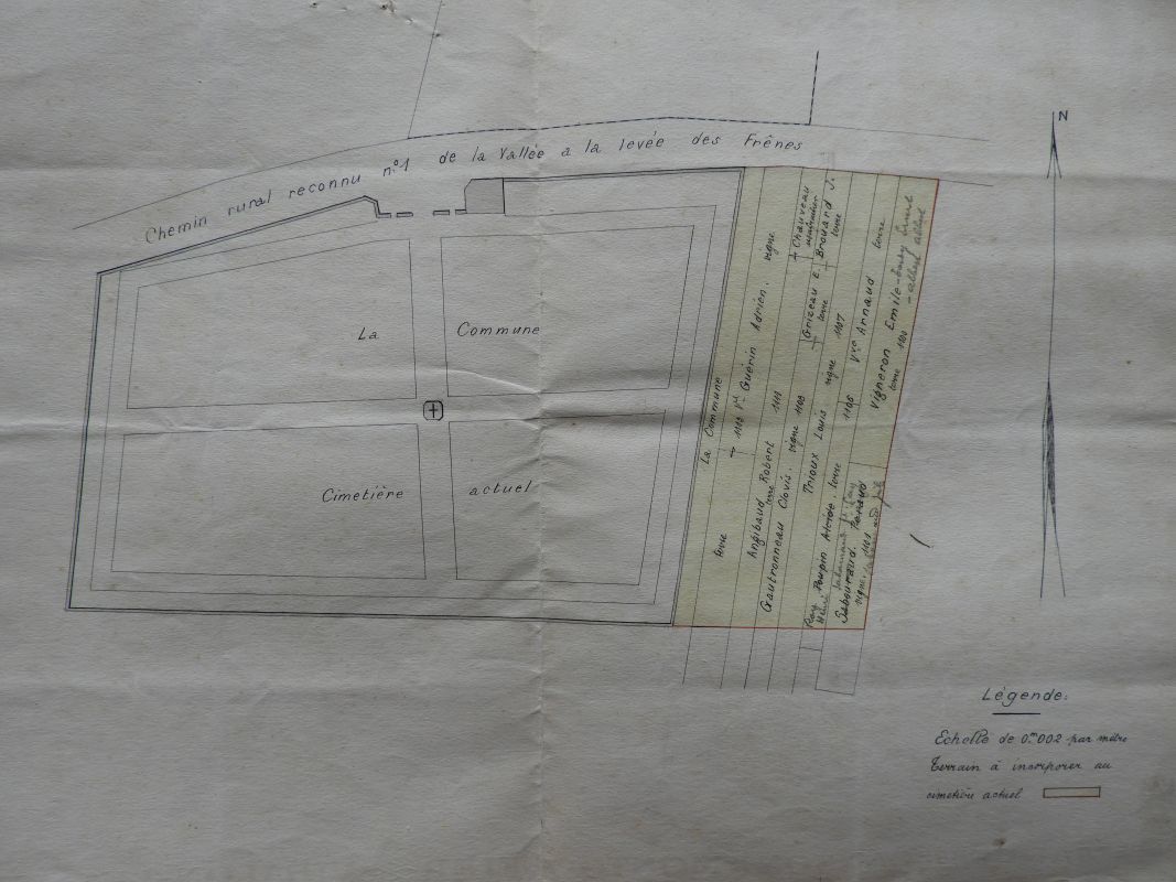 Cimetière de L'Île-d'Elle ; Rue du Prieuré