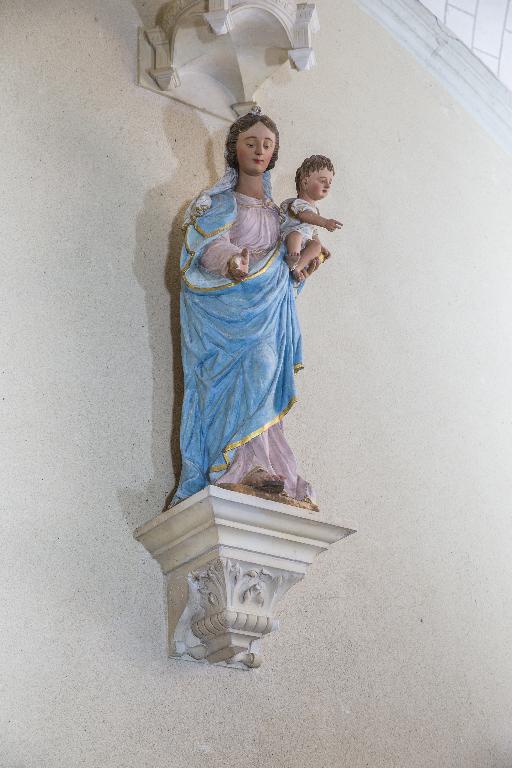 Statue : Vierge à l'Enfant