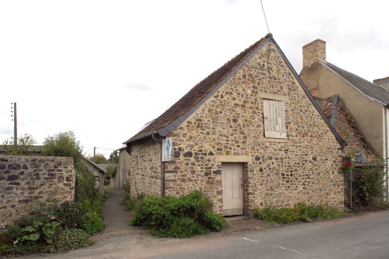 Maison, puis étable - route de Saint-Jean-sur-Erve, Blandouet