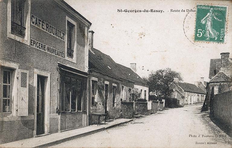 Le village de Saint-Georges-du-Rosay.