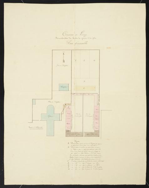 Couvent de bénédictines Notre-Dame-de-Grâce de Montaigu, actuellement école, médiathèque et maison