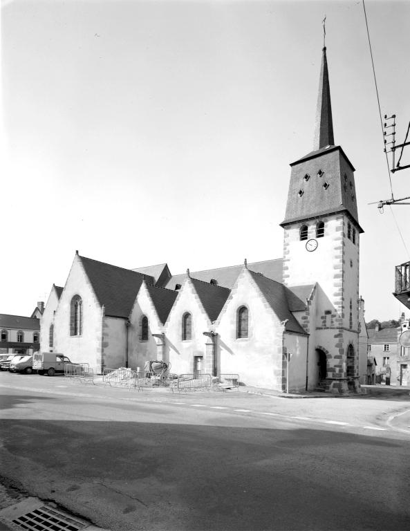 Église paroissiale Notre-Dame-de-l'Assomption - place de l'Ancien-Marché, Bais