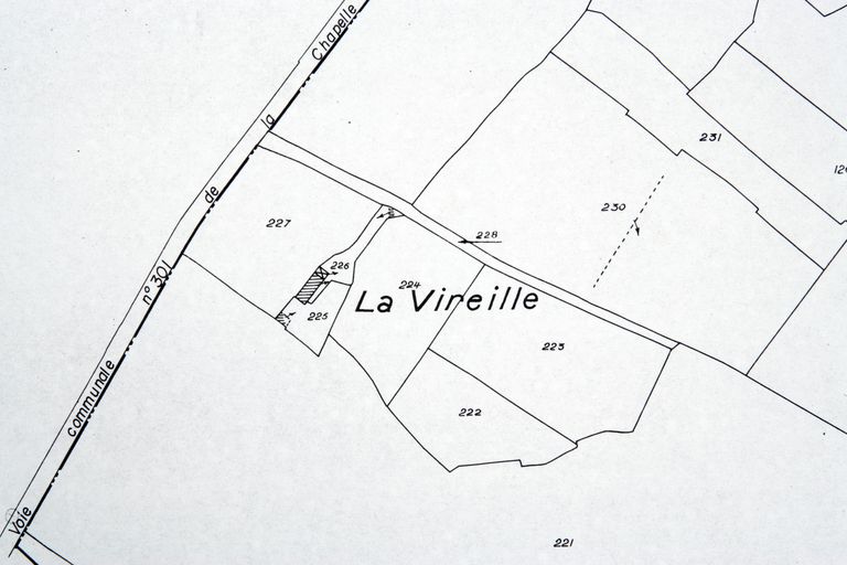 Ferme, actuellement maison - la Vireille, Saint-Léger