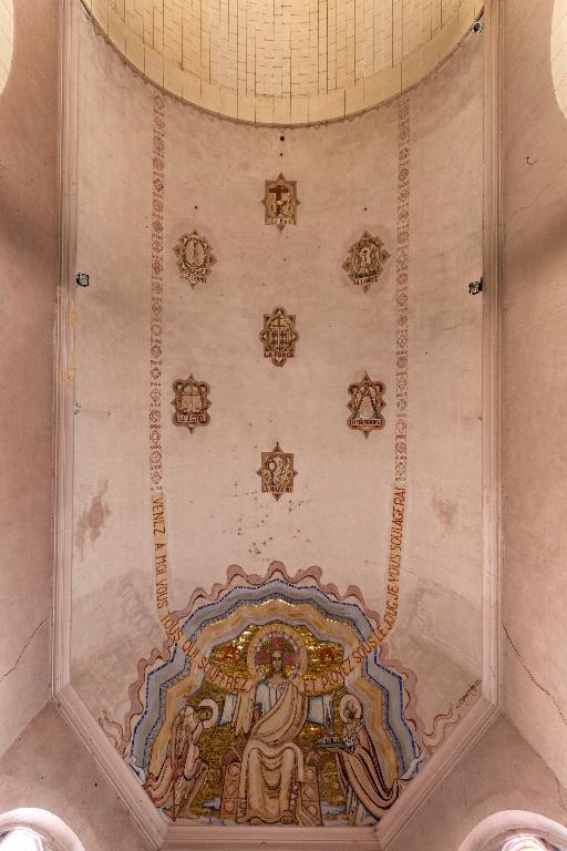 Le décor peint de l'église paroissiale Saint-Sulpice de Bonnétable.