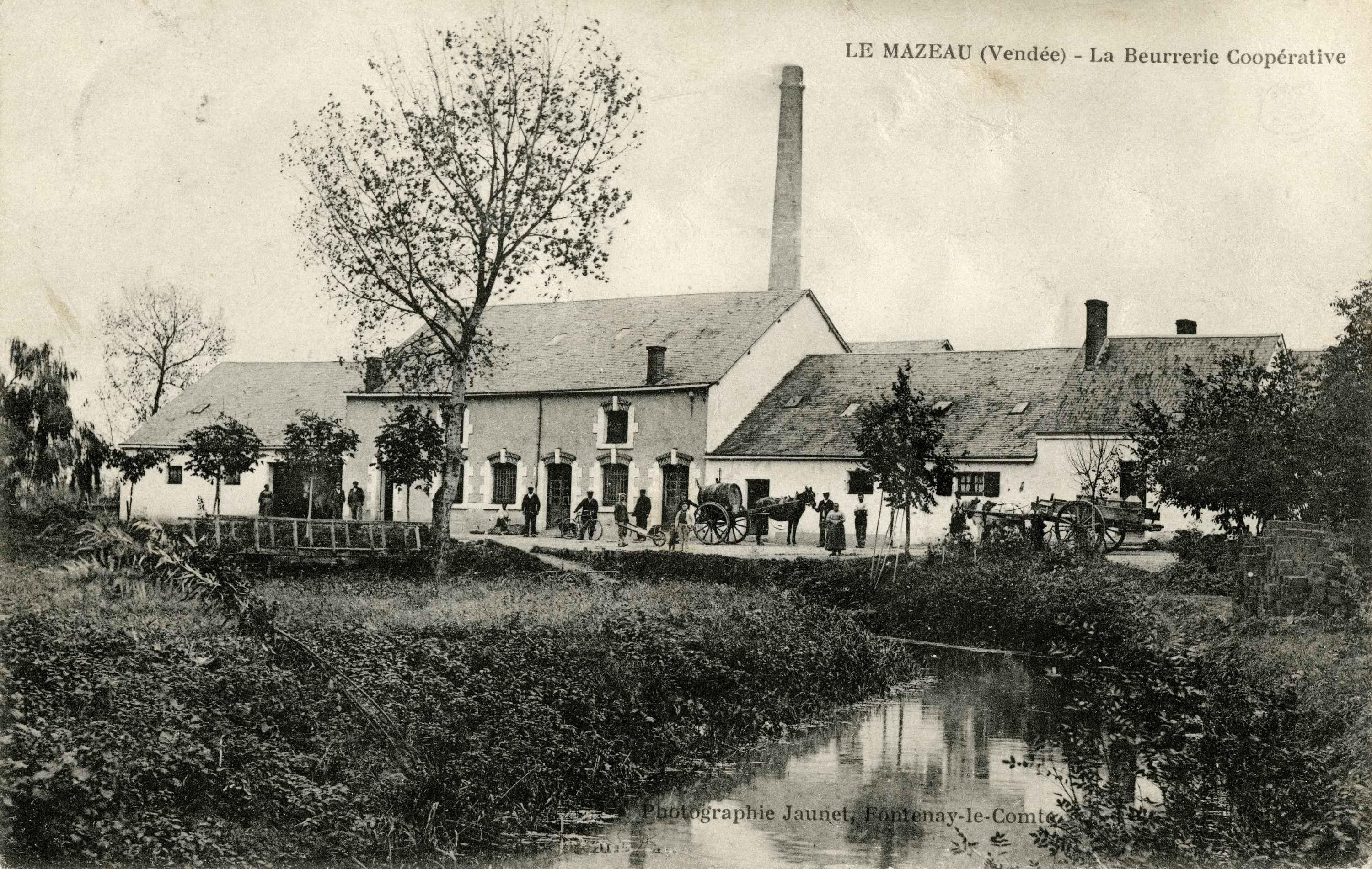 Laiterie industrielle coopérative du Mazeau ; 67 et 68 chemin de l'Ancienne laiterie