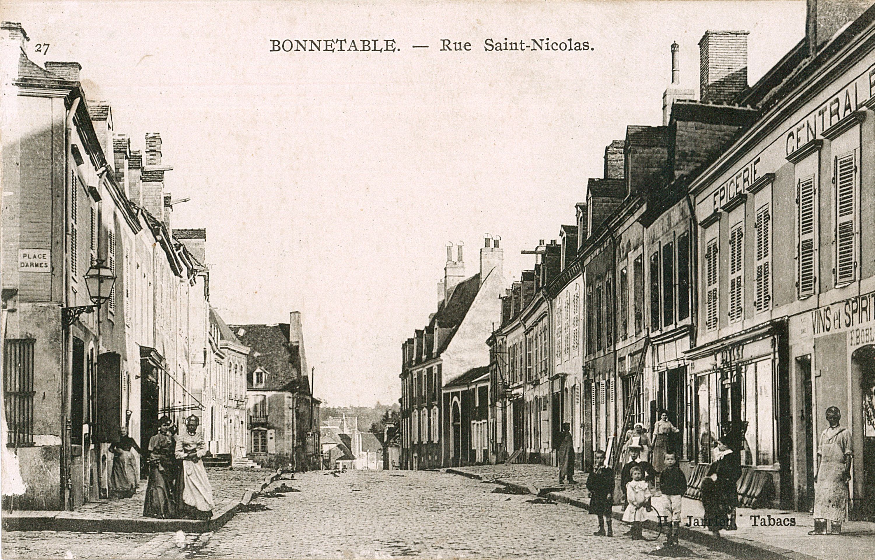 Le quartier de la place d'Armes et de la rue SaintNicolas, site de l